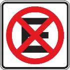 Señal de prohibido estacionarse o detenerse