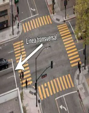 Señal de tránsito a la que se refiere la pregunta