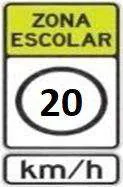 Señal de tránsito a la que se refiere la pregunta